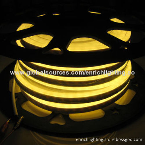 Ultra-thin LED Neon Flex Light with 8.5x17mm Dimensions, 230V AC Input Voltage, 3528 SMD LEDsNew